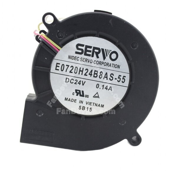 Servo E0720H24B8AS-55 DC 24V 0.14A 7020 Blower Cooling Fan