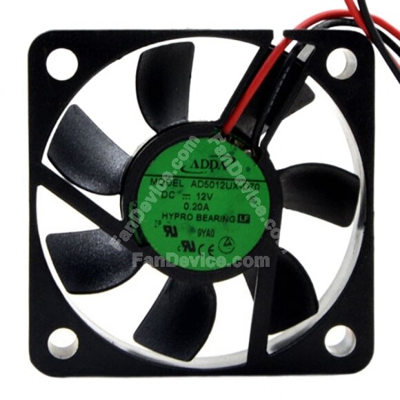 ADDA AD5012UX-D70 DC 12V 0.20A 5015 Axial HYPRO Bearing Cooling Fan