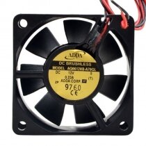 ADDA AQ0612HB-A70GL DC 12V 0.23A 6025 Axial Waterproof Brushless Cooling Fan