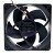 Foxconn PVA120G12V DC 12V 1.20A 12025 Brushless Axial Cooling Fan