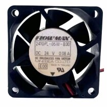 FLOWMAX 2410PL-05W-B30 24V 0.08A 6025 Axial DC Brushless Cooling Fan
