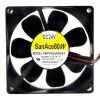 Sanyo Denki 9WP0824S4D03 DC 24V 0.1A 8025 Axial IP68 Waterproof Cooling Fan