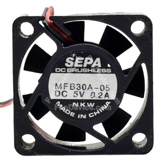 SEPA MFB30A-05 5V 0.2A 3012 DC Brushless Axial Cooling Fan