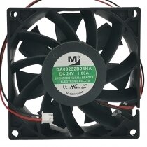 YM DA09232B24HA DC 24V 1.00A 9232 Axial Cooling Fan
