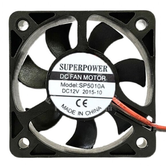 SUPERPOWER SP5010A DC 12V 5010 Axial Cooling Fan