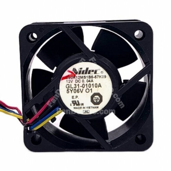 Nidec U40R12MS1B5-57K09 DC 12V 0.04A 2 Wires / 3 Wires / 4 Wires Axial Cooling Fan