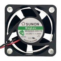 Sunon Maglev MB40202VX-0000-F99 DC 24V 1.54W 4020 Axial Cooling Fan