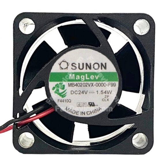 Sunon Maglev MB40202VX-0000-F99 DC 24V 1.54W 4020 Axial Cooling Fan