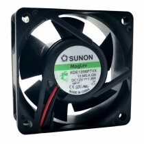 Sunon KDE1206PTVX DC 12V 1.8W 2 Wires / 3 Wires Axial Cooling Fan
