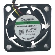 Sunon Maglev MF40201V2-1Q03A-G99 DC 12V 0.68W 4020 Axial Cooling Fan