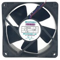 MECHATRONICS F1238X24B FS DC 24V 0.500A 2 Wires / 3 Wires 2 Ball Axial Cooling Fan