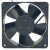 MECHATRONICS F1238X24B FS DC 24V 0.500A 2 Wires / 3 Wires 2 Ball Axial Cooling Fan