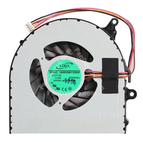 ADDA AB06505MX12DB00 DC 5V 0.40A HYPRO Bearing Laptop Cooling Fan