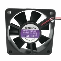 Sunon KDE1206PHS1 DC 12V 2.2W 2 Wires Axial Cooling Fan