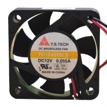 Y.S TECH FD124010LS DC 12V 0.055A 2 Wires / 3 Wires Axial Cooling Fan