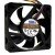 AVC DA04010B12U DC 12V 0.14A 2 Wires / 3 Wires / 4 Wires Axial Cooling Fan