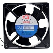 MIN QUAN MQ12038HBL2 AC 220V 0.14A 2 Wires Axial Cooling Fan