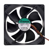 Sunon EEC0252B1-0000-A99 DC 24V 5.0W 2 Wires / 3 Wires Axial Cooling Fan
