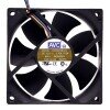 AVC DS08025B12U DC 12V 0.70A 8025 Ball Bearing 64CFM Axial Cooling Fan