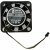 YOUNG LIN DFS200605M DC 5V 0.9W 3 Wires Axial Cooling Fan
