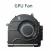 CPU & GPU Fan for HP envy 17M-ch0013dx TPN-W148 M45786-001 M45787-001
