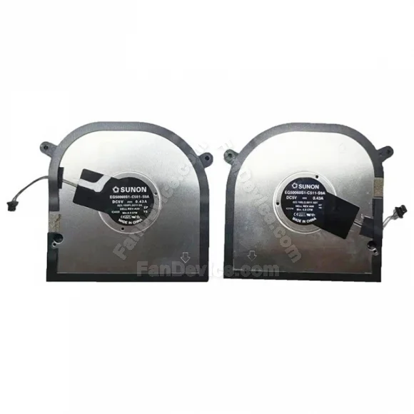 CPU & GPU Fan for Dell XPS 17 9700 9710 9720 9730 Precision 5750 5760 P92F