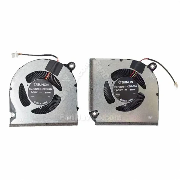 CPU & GPU Fan for Acer Nitro ANV15-51 N23Q22 EG75091S1-1C020-S9A EG75091S1-1C040-S9A