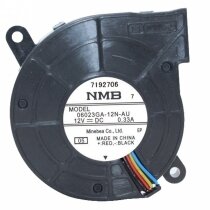 NMB 06023GA-12N-AU DC 12V 0.33A 4 Wires Blower PWM Cooling Fan