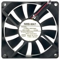 NMB-MAT 3106KL-04W-B40 DC 12V 0.23A 2 Wires 8015 Axial Cooling Fan