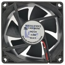 RUILIAN SCIENCE RDL8025S 12V 0.08A Axial Cooling Fan