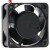 Sanyo Denki 109P0424H6D03 24V 0.07A 3 Wires 4020 DC Brushless Axial Fan