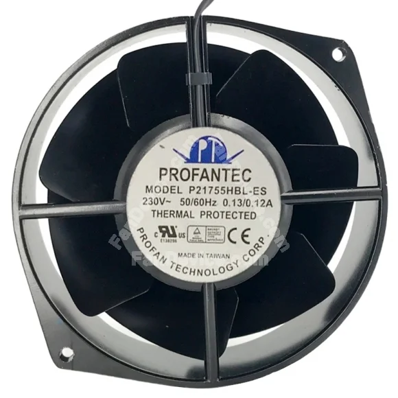 PROFANTEC P21755HBL-ES 230V 0.13/0.12A Thermal Protected Fan