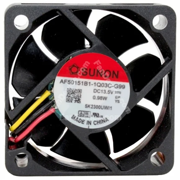 Sunon AF50151B1-1Q03C-G99 13.5V 0.98W 3 Wires Cooling Fan