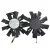 APISTEK GA92S2U 12V 0.46A 4 Wires Axial Cooling Fan