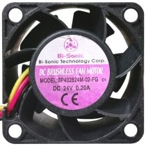 Bi-Sonic BP402824M-02-FG 24V 0.20A 3 Wires Cooling Fan