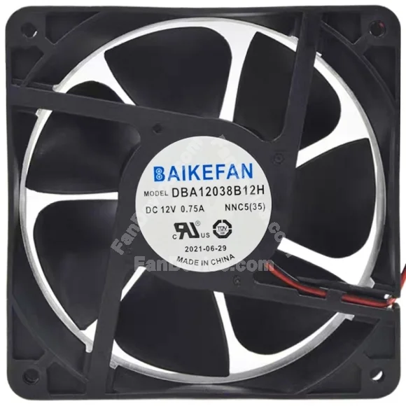 BAIKEFAN DBA12038B12H 12V 0.75A 2 / 3 / 4 Wires Cooling Fan