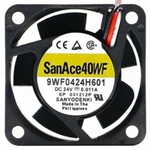 Sanyo 9WF0424H601 24V 0.011A 3 Wires Axial Cooling Fan