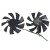 HONGHUA HA9015H12F-Z 12V 0.55A 4 Wires 4000RPM Cooling Fan