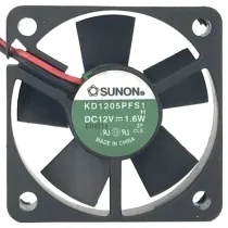 Sunon KD1205PFS1 12V 1.6W 2 Wires Axial Cooling Fan