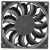 SNOWFAN YE9225M220B 90V-240V 5.0W 2 Wires Axial Cooling Fan