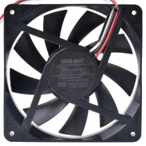 NMB-MAT 2806RL-09W-B19 DC 7V 0.08A 3 Wires Axial Cooling Fan