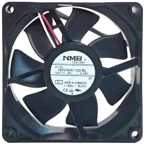 NMB 08025SA-12Q-BL DC 12V 0.38A 3 Wires Axial Cooling Fan