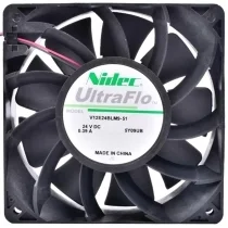 Nidec V12E24BLM9-51 DC 24V 0.39A 2 Wires Axial Cooling Fan