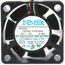 NMB 1606KL-01W-B59 5V 0.32A DC Brushless 3 Wires Axial Cooling Fan