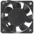 Sanyo 109R0612M423 DC 12V 0.06A 3 Wires Axial Cooling Fan