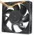Sanyo 9S1212P4M011 DC 12V 0.13A 3 / 4 Wires Axial Cooling Fan