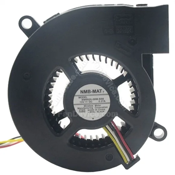 NMB-MAT BM6920-09W-B56 13V 0.27A 4 Wires Blower Cooling Fan