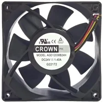 CROWN AGD12038B24H 24V 1.40A 4 Wires IP55 Waterproof Cooling Fan