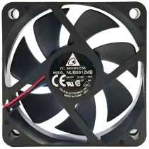 Delta NUB0612MB-R00 12V 0.14A DC Brushless 3 Wires Axial Cooling Fan
