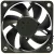 Delta NUB0612MB-R00 12V 0.14A DC Brushless 3 Wires Axial Cooling Fan